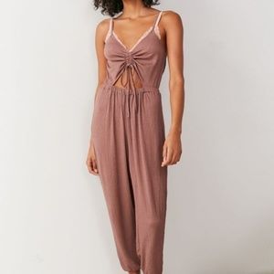NWOT Out From Under Elsie Cinched Cutout Jumpsuit